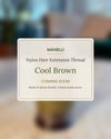 Manelli Nylon Thread Cool Brown Coming Soon