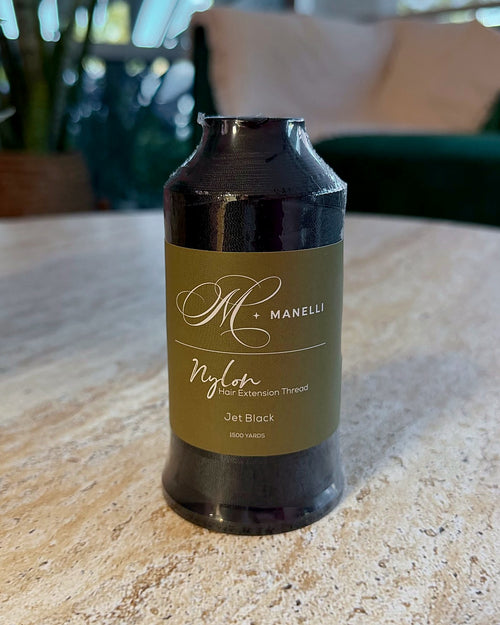 Manelli Nylon Thread Jet Black